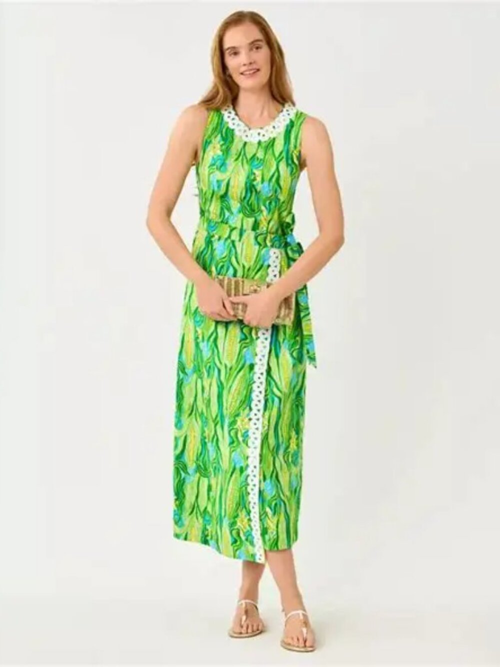 NWT Lilly Pulitzer Fresia stretch maxi dress
